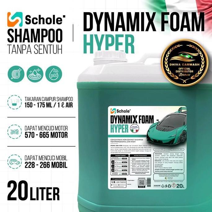 Schole Dynamix Foam Hyper 20 L - Touchless Shampoo
