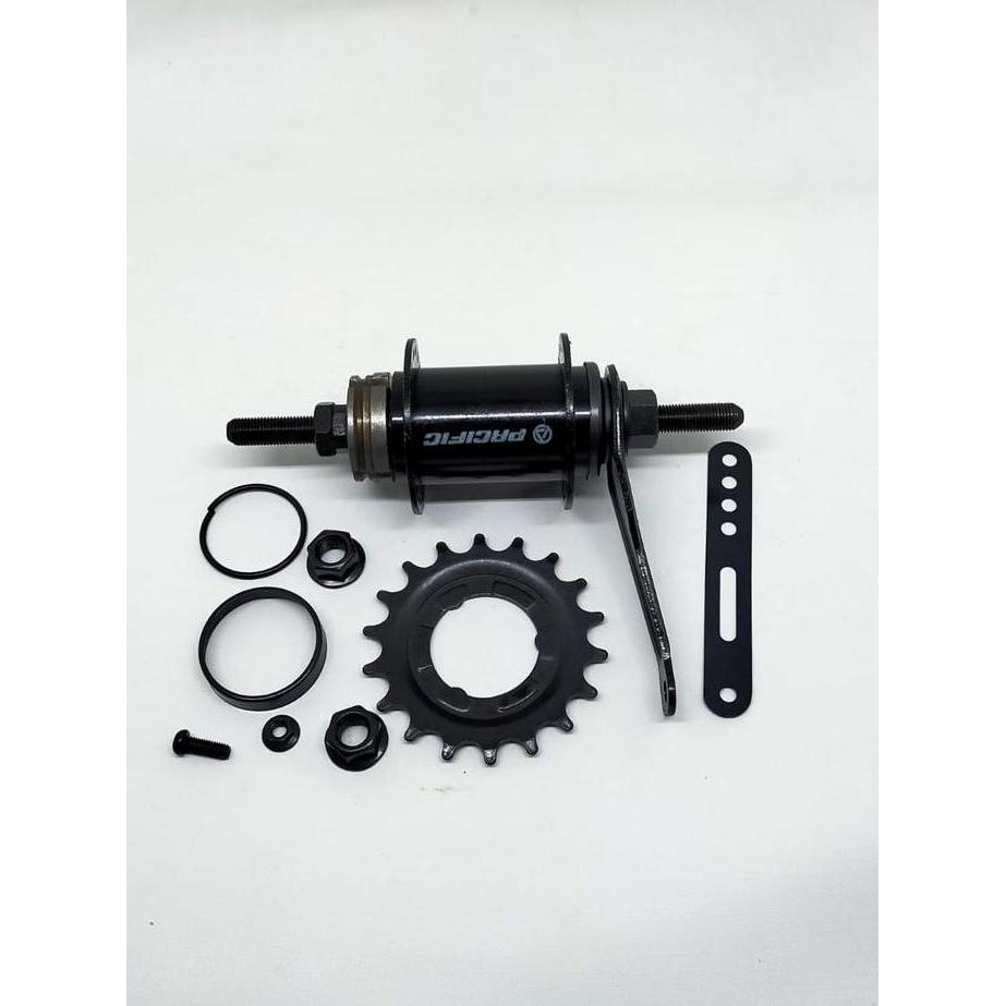 Hub rem torpedo 36 hole khusus jari jari besar 10G CUSTOM sepeda BMX