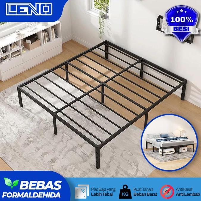 FAKINAJAYUUU - RANJANG KASUR BESI DIPAN KASUR 100% BEIS ANTI KARAT | DIVAN TEMPAT TIDUR BESI KOKOH H