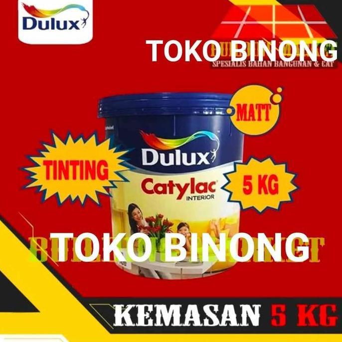 Cat Tembok Tinting Oplosan Dulux Catylac Interior 5 Kilo