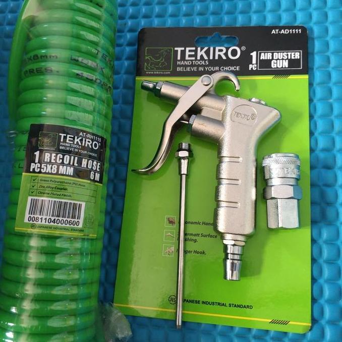 Selang Angin Kompresor 6 M Set - Alat Tiup Angin Kompresor Set Tekiro