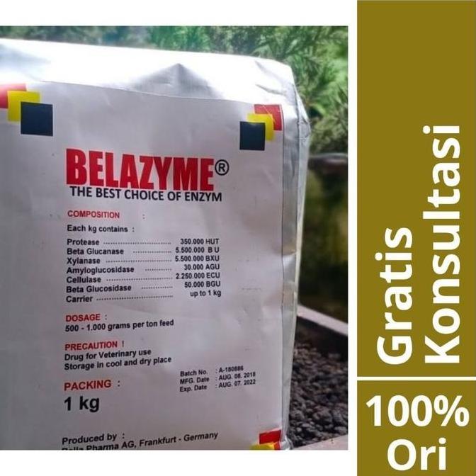 Belazyme 100 gram - The Best Choice of enzyme - Enzim untuk ayam - enzim untuk ternak
