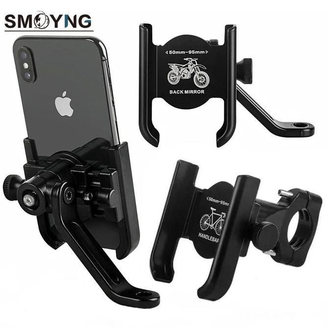 FAKINAJAYUUU - HOLDER MOTOR KACA SPION BAHAN BESI METAL UNIVERSAL HOLDER SPION 03-H2