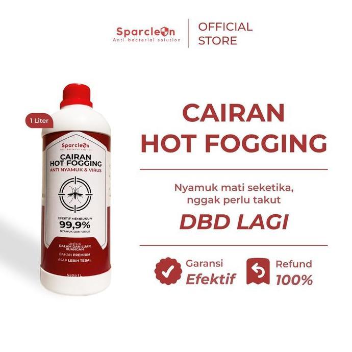 Gavanazz - SPARCLEAN - Cairan Fogging nyamuk dan virus 1L ( Garansi Efektif )