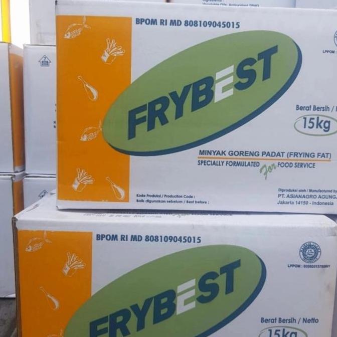 Minyak Goreng Padat Frybest 15Kg