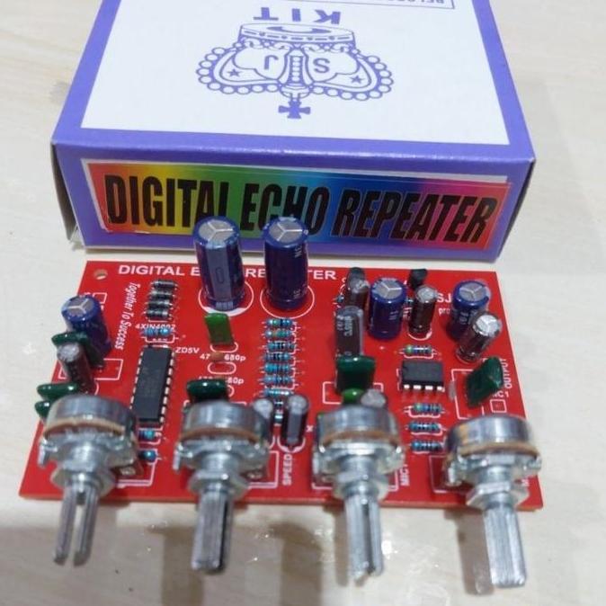 Diskon Kit Echo 2 Mic, Echo Super Digital Reverb Plus Simetris