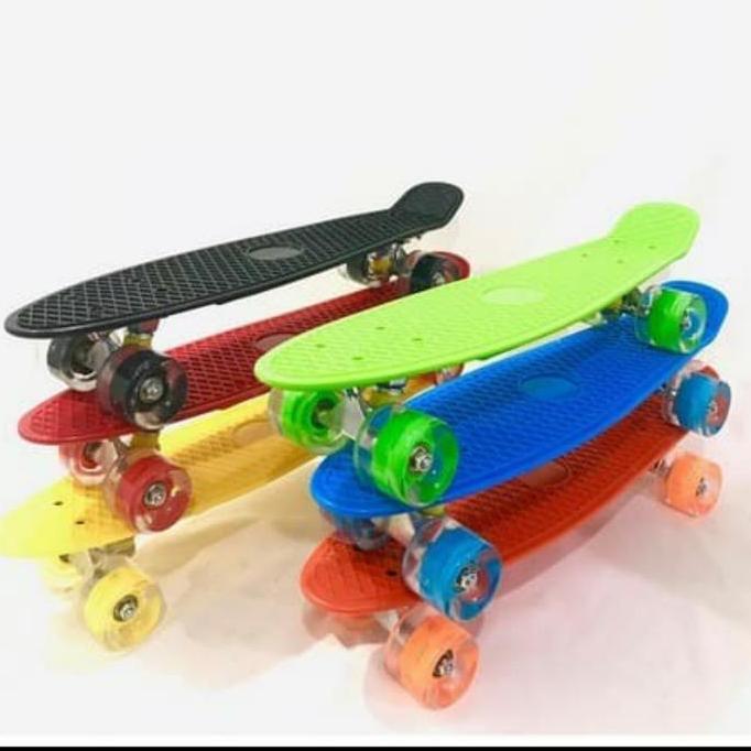 Penny Board Skateboard Fish Banana Board Penny Board Anak 22 Inch
