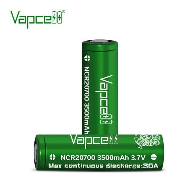 VAPCELL NCR20700 BATERAI 20700 3500mah 30A HIGH DRAIN BATTERY