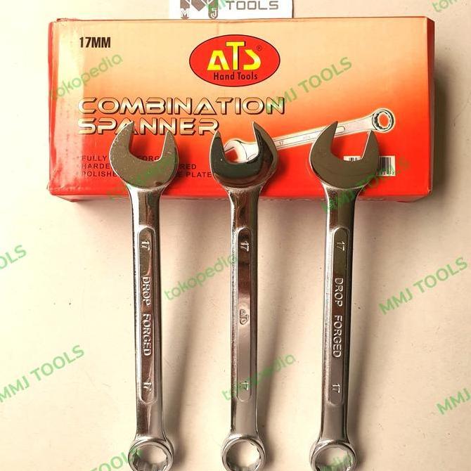 Ready Kunci ring pas ATS 17mm - ATS Combination Spanner -ATS kunci ring pas