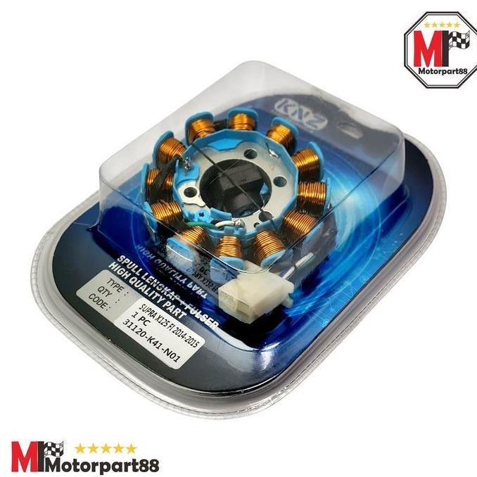 SPOOL SPUL KOMPLIT STATOR COMP ASSY + PULSER SUPRA X 125 FI INJEKSI 2014 - 2015 BLADE NEW FI K41 KNZ