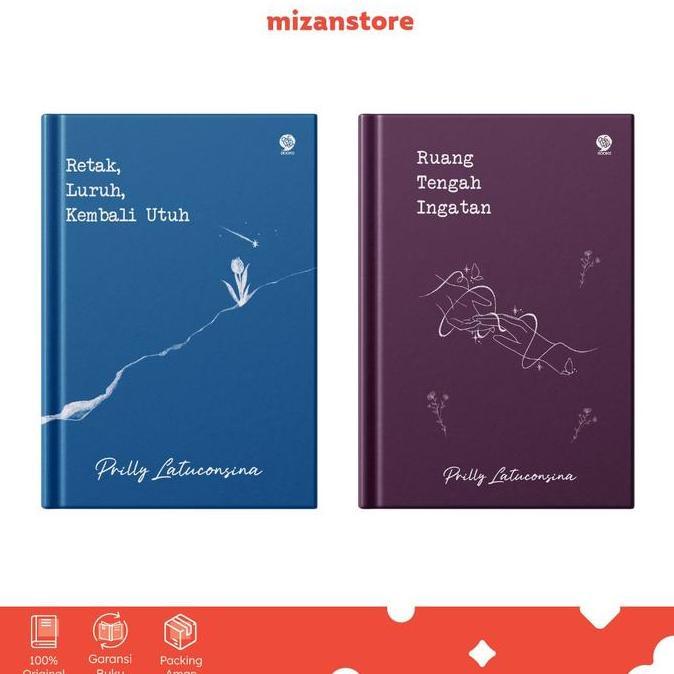 Buku Retak, Luruh, Kembali Utuh dan Ruang Tengah Ingatan -  Prilly Latuconsina