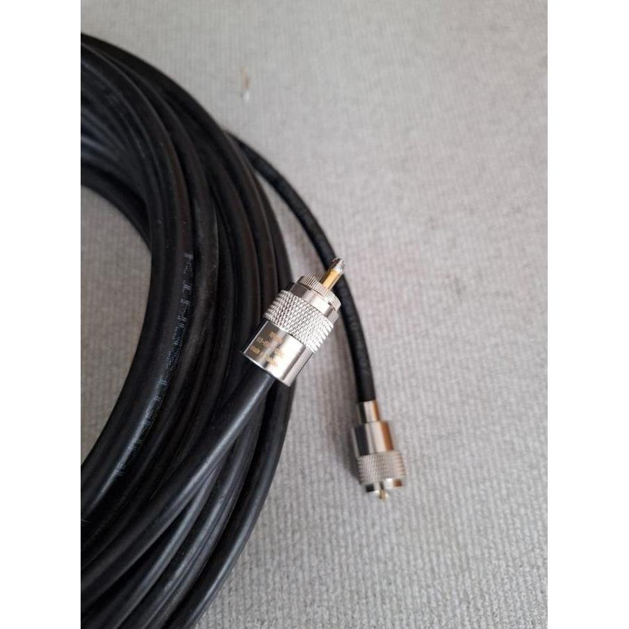 Kabel Antina Coaxial Antena Rg 58 Kabel Rg-58 RG58 HT Rig Pemancar 15m