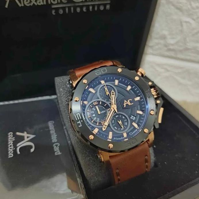 ALEXANDRE CHRISTIE AC9205 AC 9205 COLLECTION BROWN ROSEGOLD