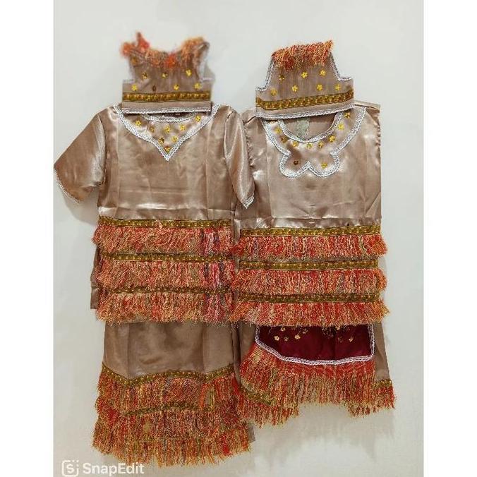 Baju Adat Papua Anak Laki Perempuan Cewek Cowok Tk Sd Smp