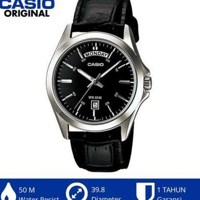Casio Pria MTP1370L / MTP-1370L Original & Bergaransi