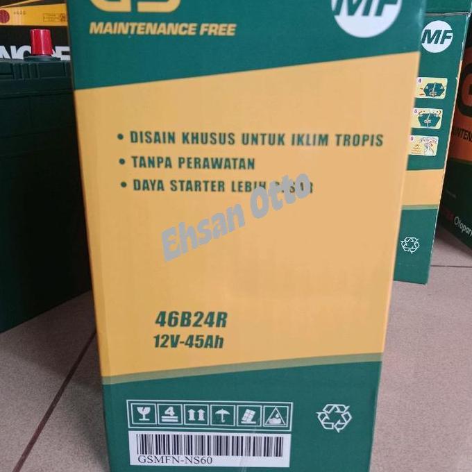 PART PENGGANTI ORIGINAL AKI MOBIL TOYOTA AVANZA GS ASTRA MF NS60 AKI KERING ORIGINAL OEM