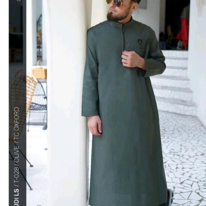 New Jubah SAMASE Original | Jubah Lengan Panjang | Jubah Zipper T 028 | Size XL - XXL