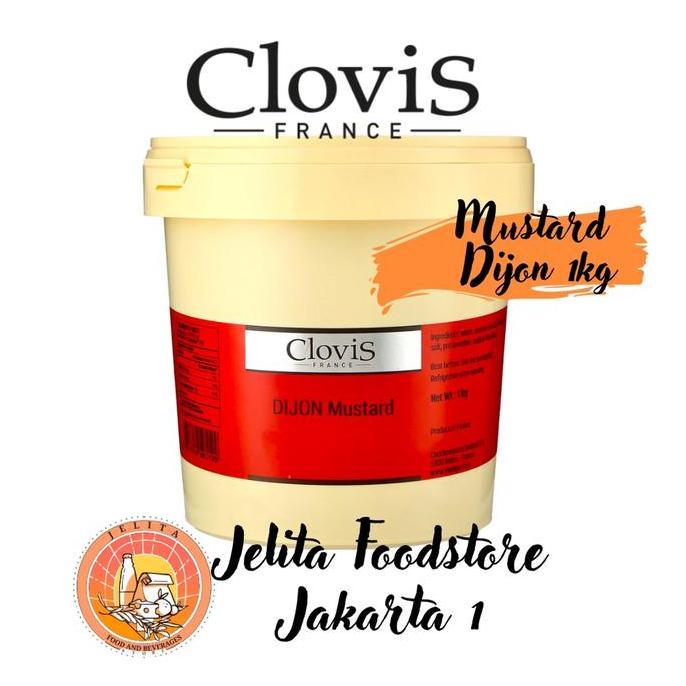 Clovis Dijon Mustard 1Kg France