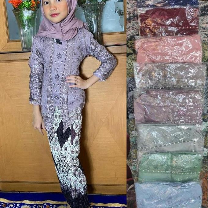 Kebaya Kutu Baru Modern Kutu Baru Anak/Kebaya Kutbar/Kebaya Anak Tanggung Baju Fashion