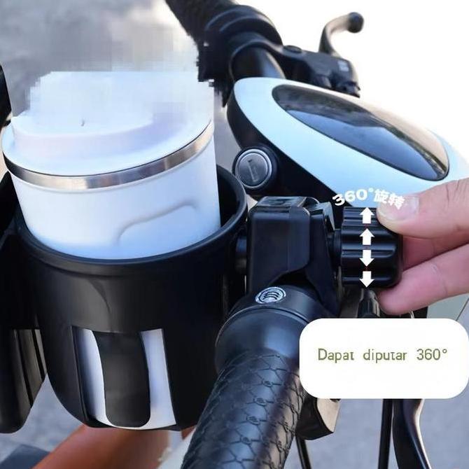 MODERN CUP HOLDER CUP HOLDER MOTOR LIPAT 360 2 IN 1 CUP HOLDER MINUMAN MOTOR CUP HOLDER SPION MOTOR 