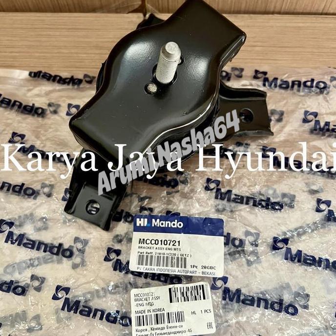 BUSHING ARM SUSPENSI ENGINE MOUNTING KANAN HYUNDAI GETZ MANDO PRODUK BARU
