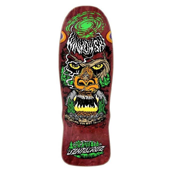 10.35" - Winkowski Bigfoot Santa Cruz Shaped Skateboard Deck