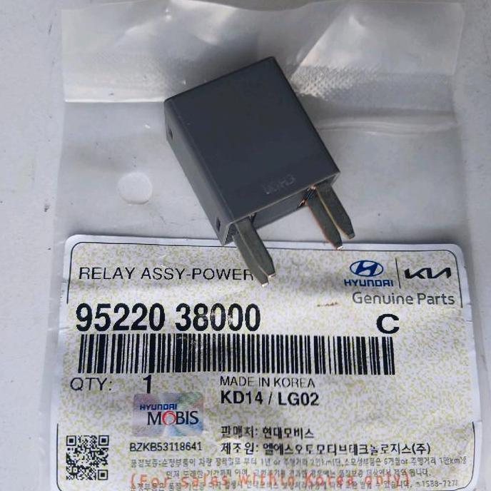 RELAY POWER KAKI 4 HYUNDAI TRAJET 95220 38000 ASLI SIAP KIRIM