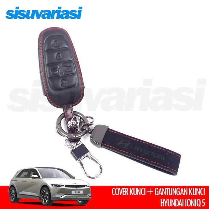 Smart Key Cover Sarung Kunci Remote Kulit Hyundai Ioniq 5