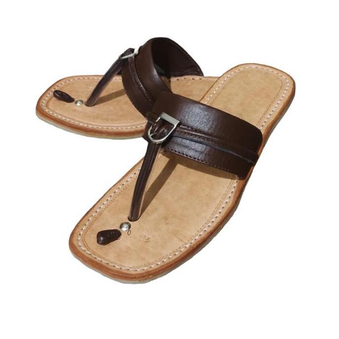 Sandal Jepit Kulit Pria Karet Mentah / Sendal Tarumpah Khas Tasikmalaya