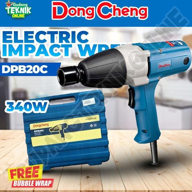 WALMERA Impact Wrench LISTRIK DONGCHENG DPB20C / Alat Bor Impek Pembuka Baut Mur Baut LISTRIK DPB 20