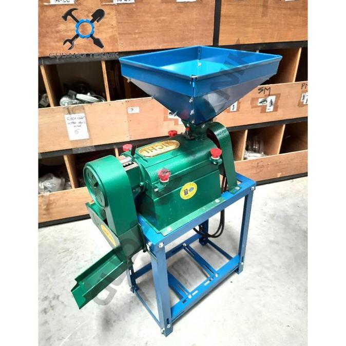 SESARKAL Mesin Penggiling Padi RICHI KD350 / Rice Polisher Beras Kebi Mini KD 350 - Mesin Giling Pol