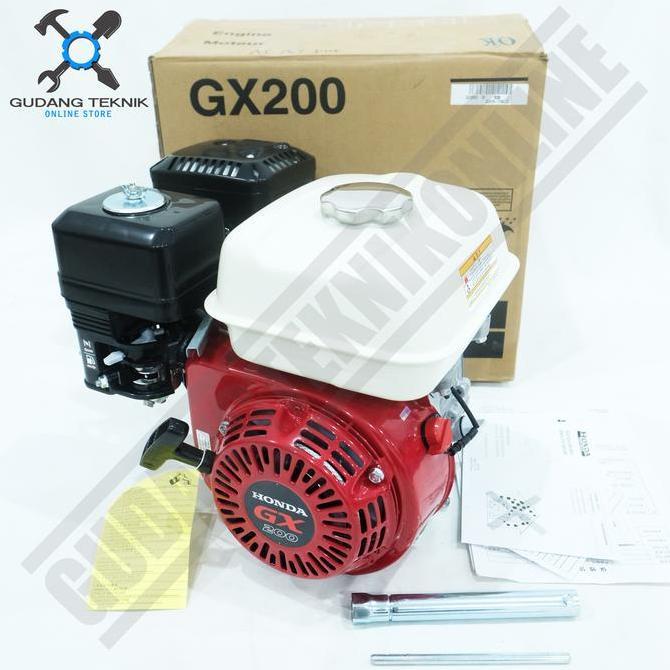 DELLINE Engine HONDA GX200 6.5Hp / Mesin Penggerak GX 200 HONDA 6.5 HP