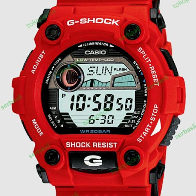 New JAM CASIO GSHOCK G7900 / G-7900A-4DR DIGITAL ORIGINAL BERGARANSI