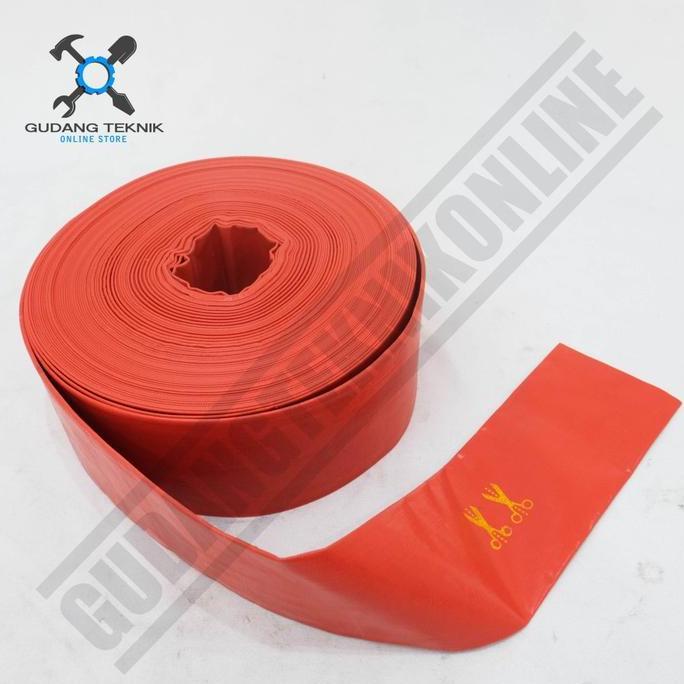 SESARKAL 50 Meter 1 Roll 2" Selang Karet Irigasi Pompa Sawah 2" 50M KATO 1 ROLL / Selang Karet 2Inch