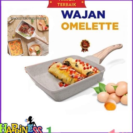 TEFLON OMELETTE Q2 Q-1814 / WAJAN OMELETTE / TEFLON TELUR ANTI LENGKET / TEFLON TAMAGO / WAJAN TAMAG