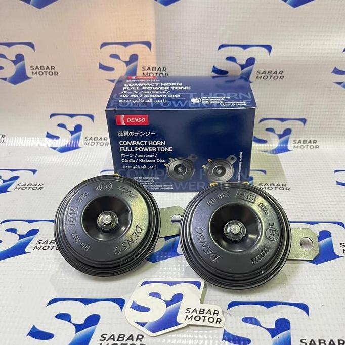 Awet Klakson Denso Disc - Klakson Denso Disc Waterproof - Klakson Mobil / Klakson Motor Stereo (2Pcs