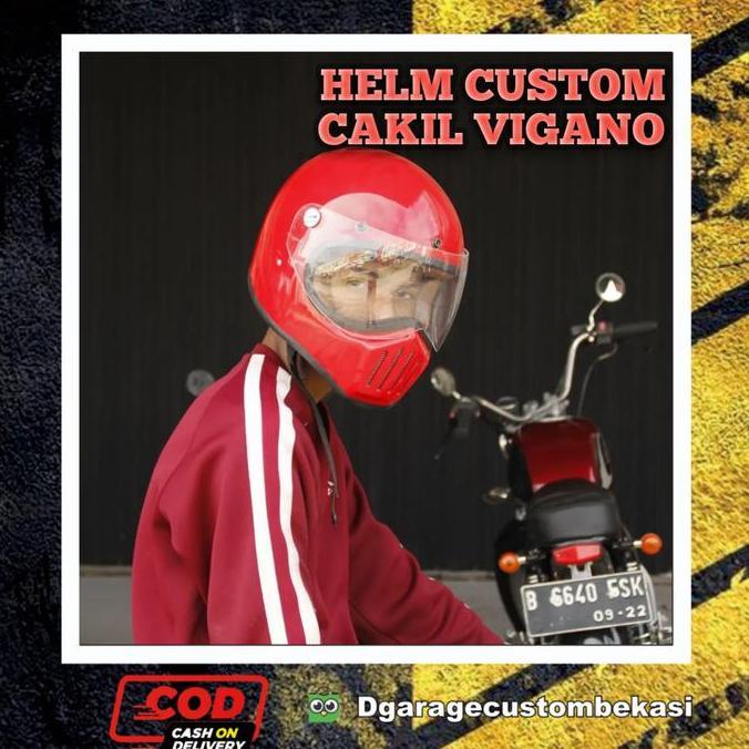HELM CUSTOM CAKIL VIGANO cc cakil m30 classic bandit bullit gringgo