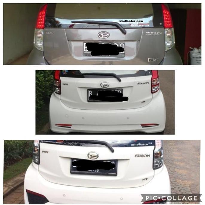 emblem tulisan SIRION untuk daihatsu sirion 2007-2013
