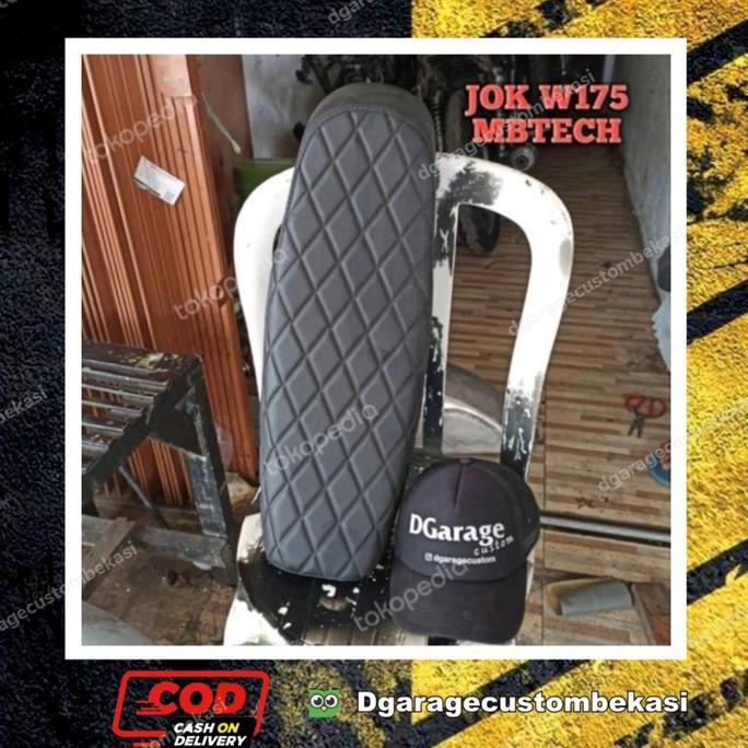 JOK W175 pnp kawasaki w175 kulit Mb tech press anti rembes