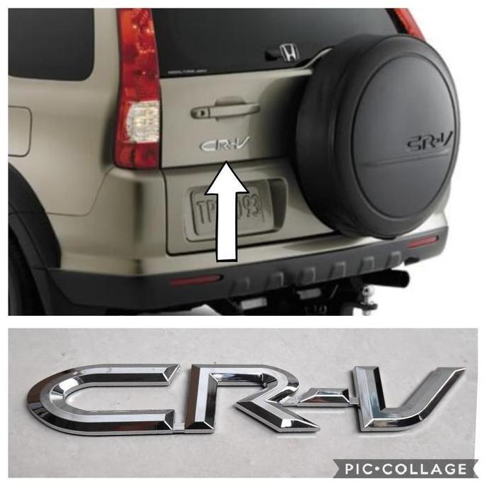 emblem CR-V CRV bagasi belakang honda CRV gen 2 tahun 2002-2006
