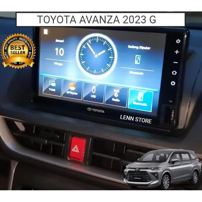 Screen Guard Pelindung Layar Head Unit Toyota Avanza G 2023