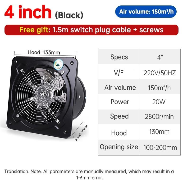 promo terbaru exhaust fan dinding 6 inch kipas exhaust ventilasi dinding exhaust fan kipas angin pla