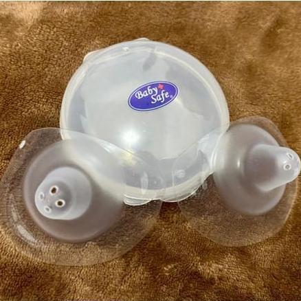 Promo Babysafe Nipple Shield Pelindung / Penyambung Puting Ibu Bayi Baby Safe Cod