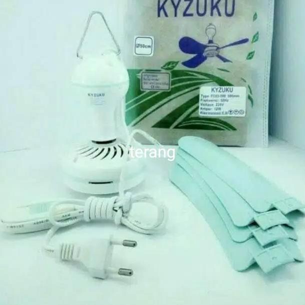 NEW DEALS MINI FAN - KIPAS GANTUNG - CEILING FAN 12 WATT KYZUKU