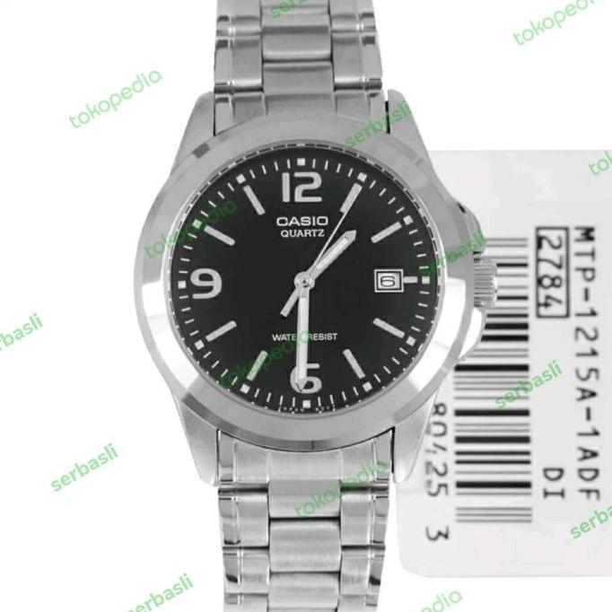 New Casio MTP1215A / MTP-1215A Pria Original & Bergaransi