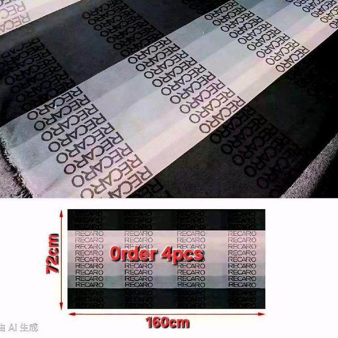 Pasti Murah Recaro Jok Racing Kain Bahan Jok Import Asli Original