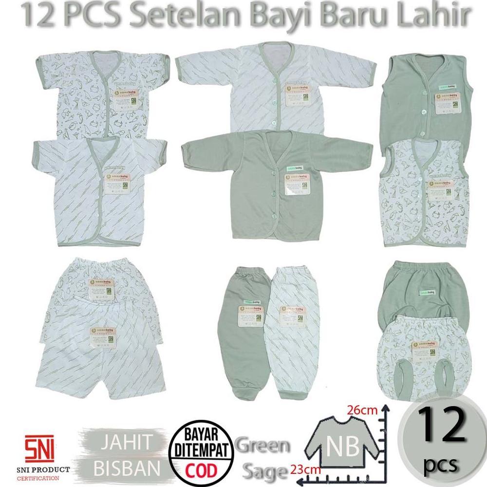 TERBARU ummababyshop 18 pcs Baju Bayi Perlengkapan Bayi Baju Bayi Perempuan Baju Bayi Laki Laki Baju