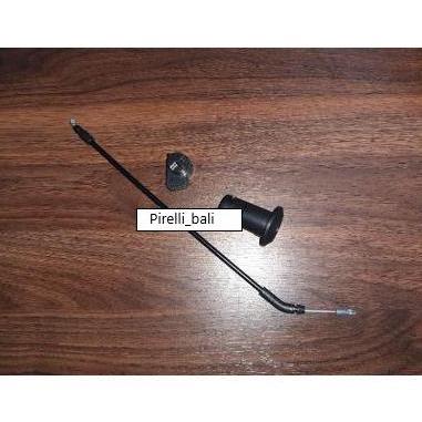 Kabel Jok Lx Vespa S 125 150 2V 3V Iget  Seling Sadel Ori Kunci Saddle Kit