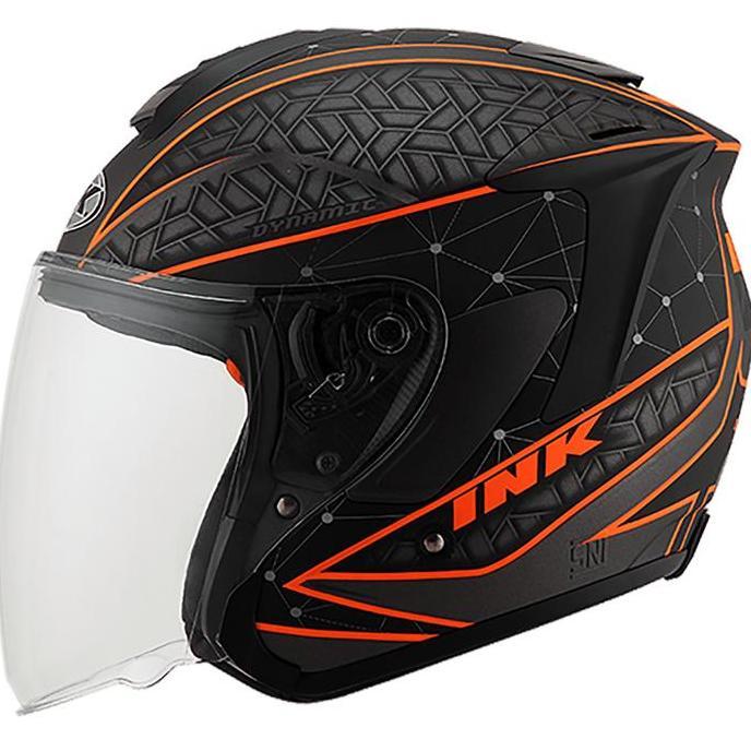 HELM INK DYNAMIC #2 - GUNMETAL DOFT/ORANGE FLUO