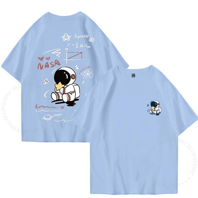 SALE ELLIPSESINC Kaos Oversize Pria & Wanita NASA SALE